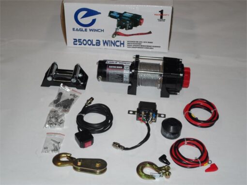 Eagle 2500lb Winch - Image 2