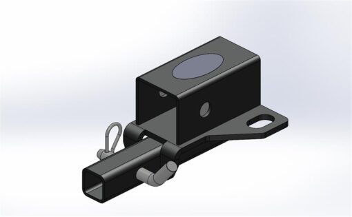 1 1/4" to 2" Adapter Receiver - Image 2