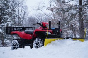 atv snow plow