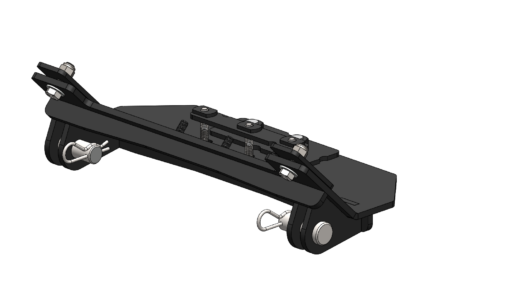 Eagle Snow Plow 72" UTV Steel Front-Mount Complete Plow System for 750-800 Polaris (Ranger 4x4/6x6) (2010-2017) - Image 3