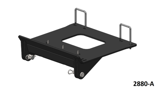 Eagle Snow Plow 72" UTV Steel Front-Mount Complete Plow System for 2200-2240 Kioti (Mechron/PS/4) (2014-2022) - Image 3