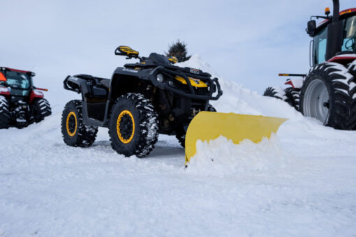 ATV Front-Mount Plow System