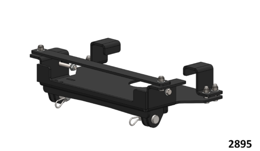 Eagle Snow Plow 66" UTV Steel Front-Mount Complete Plow System for 450 Bighorn (VXL-T/Crew) (2021-2024) - Image 3