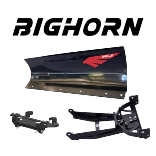 Eagle Snow Plow 66" UTV Steel Front-Mount Complete Plow System for 450 Bighorn (VXL-T/Crew) (2021-2024)