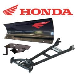 Honda ATV mid-mount plow kit