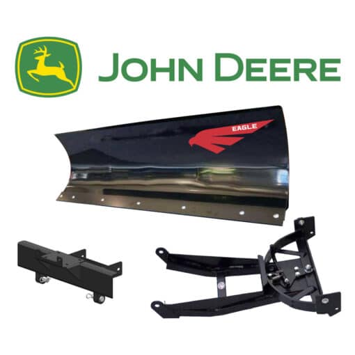 Eagle Snow Plow 72" UTV Steel Front-Mount Complete Plow System for John Deere (Gator/6x4/4x2) (1993-2024)