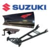 Suzuki ATV mid-mount plow kit