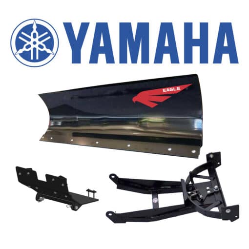 Eagle Snow Plow 72" UTV Steel Front-Mount Complete Plow System for Yamaha (Viking/VI) (2004-2024)