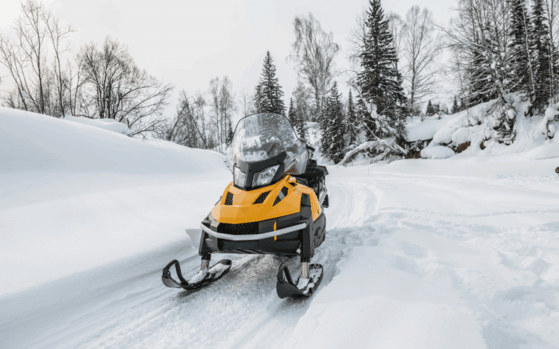 snowmobile winter